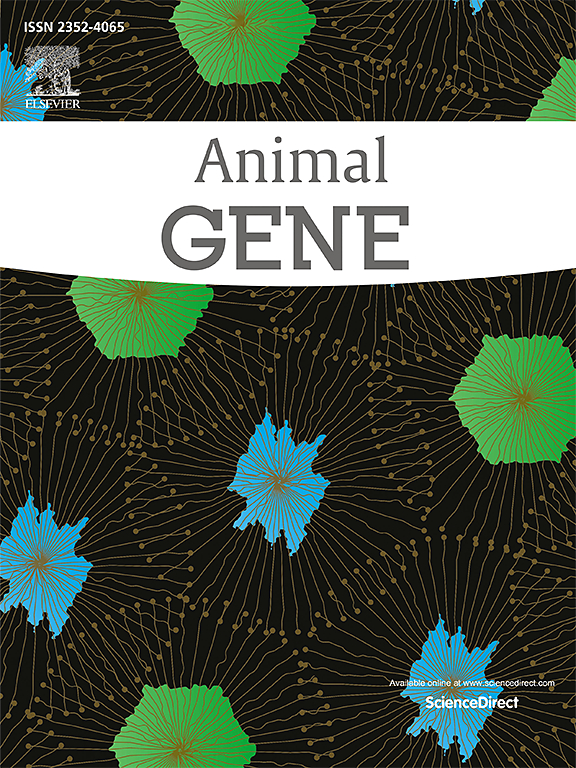Go to journal home page - Animal Gene